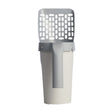All-In-One Cat Litter Scoop Pet Toilet Picker Removable Portable Plastic Scoop(Gray White) - Pet Tools by PMC TechLife | Online Shopping South Africa | PMC TechLife