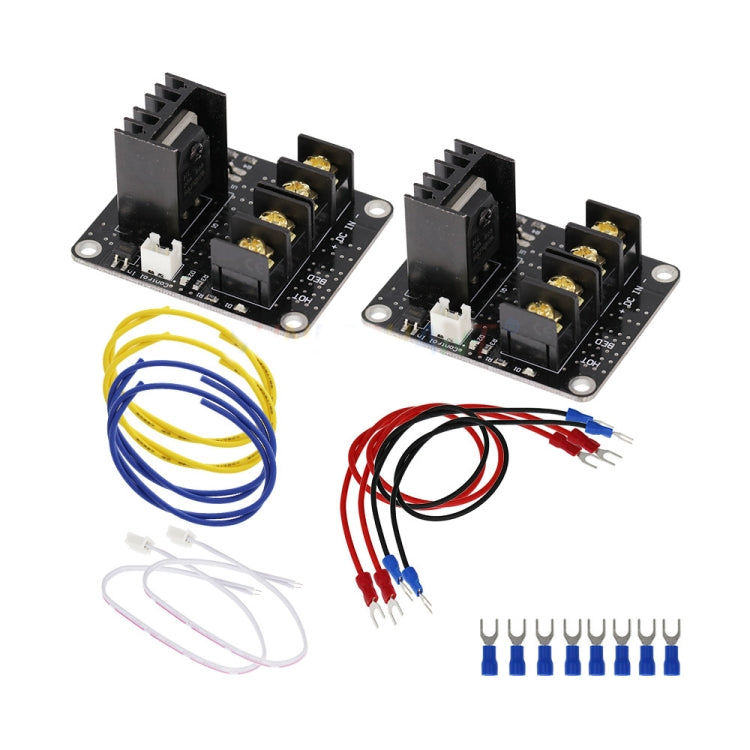 2 PCS/Set 3D Printer Heated Bed Power Expansion Module MOSFET Board for ANET A8 3D Printer - Parts by PMC TechLife | Online Shopping South Africa | PMC TechLife