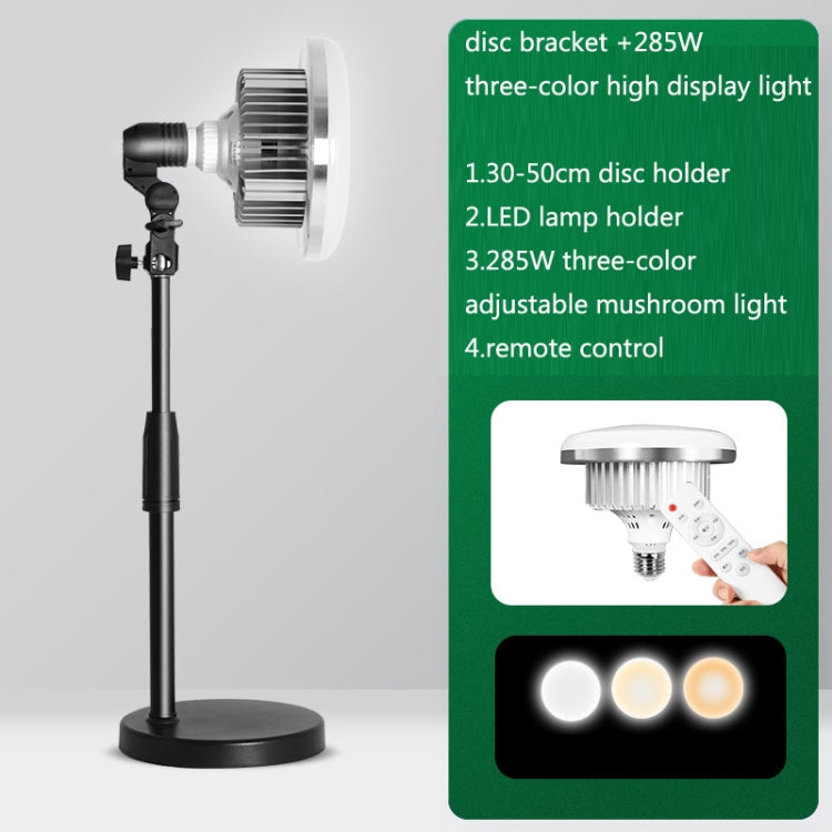 Mobile Phone Live Support Shooting Gourmet Beautification Fill Light Indoor Jewelry Photography Light, Style: 700W Mushroom Lamp + Stand - free shipping - PMC TechLife - Order now!