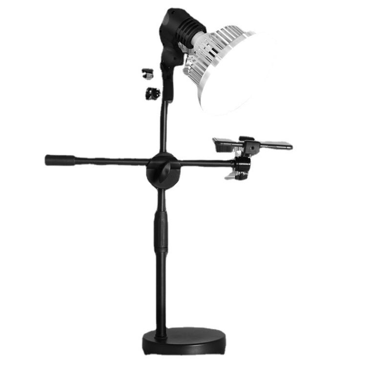 Mobile Phone Live Support Shooting Gourmet Beautification Fill Light Indoor Jewelry Photography Light, Style: 355W Mushroom Lamp + Stand + Overhead Stand - free shipping - PMC TechLife - Order now!