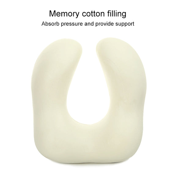 Magnetic Memory Foam U-shaped Pillow Suitable for Travel Solid Pillows(Navy blue)