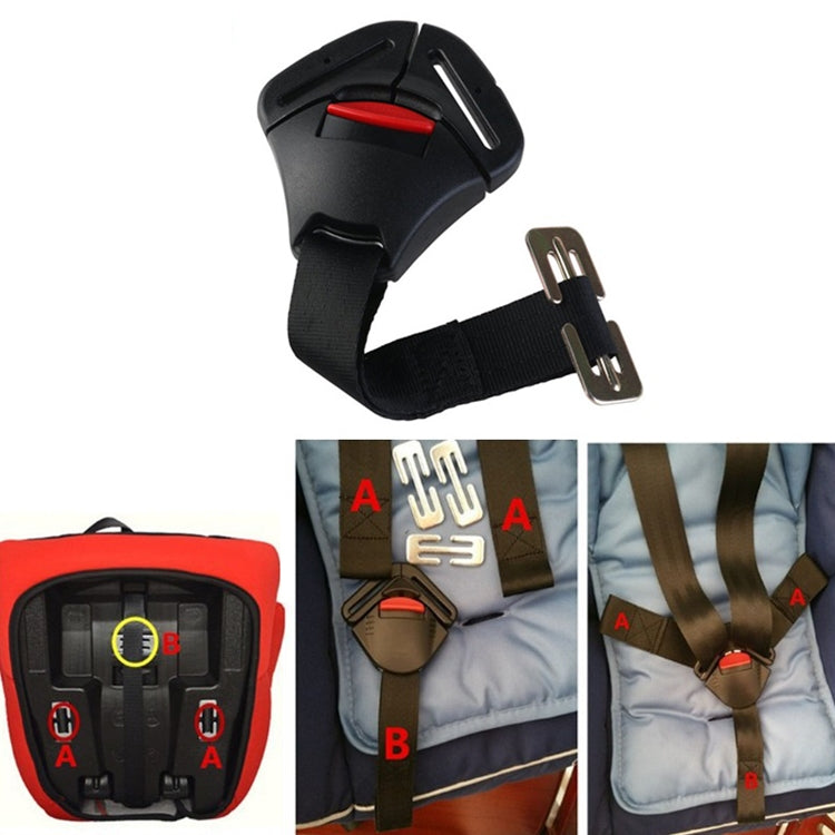 CA-00200 Universal Car Child Safety Seat Accessories Standard Five-Point Snap-Clad With Lock Buckle ISOFIX Interface - free shipping - PMC Jewellery - Order now!