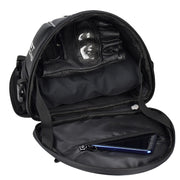 GHOST RACING GR-CWB04 Motorcycle Riding Bag Locomotive Back Bag(Black)