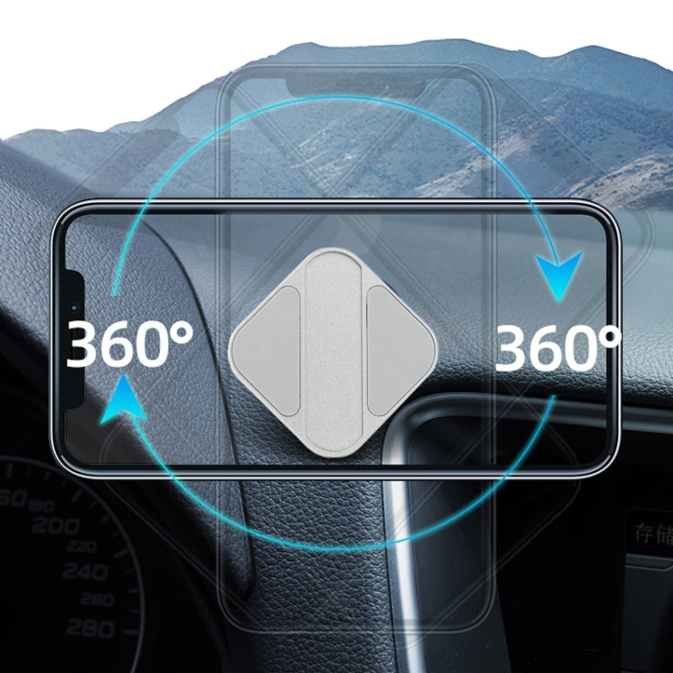 Aluminum Alloy Car Mobile Phone Bracket Portable Phone Desktop Folding Frame(Silver) - Car Holders by PMC TechLife | Online Shopping South Africa | PMC TechLife