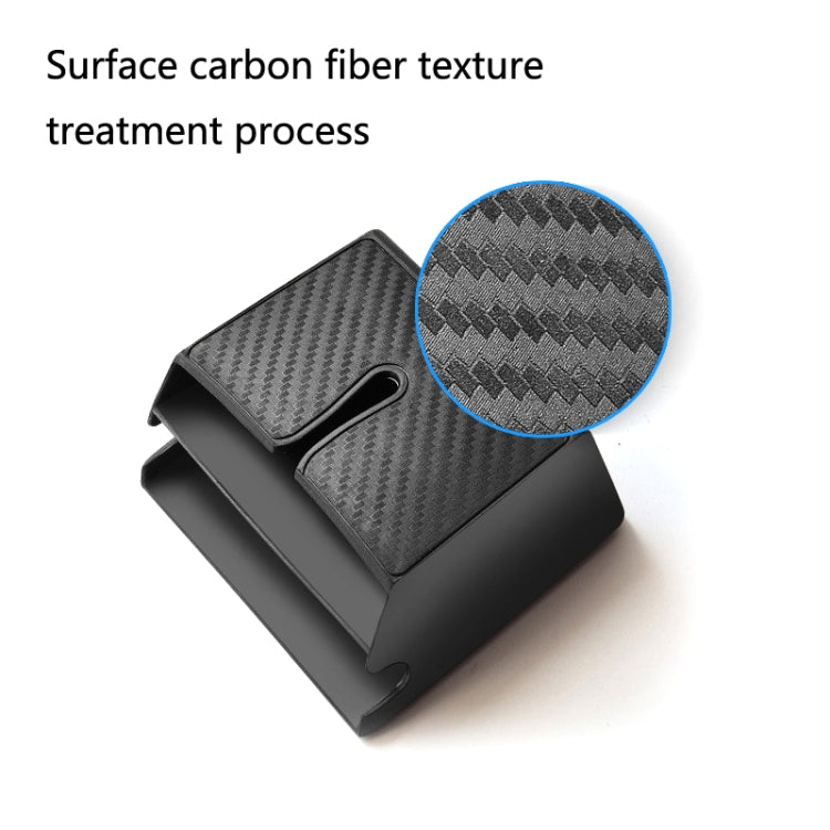 DM-020 Car Sticky Carbon Fiber Storage Bag Car Mobile Phone Storage Box Large - free shipping - PMC Jewellery - Order now!