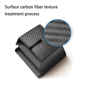 DM-020 Car Sticky Carbon Fiber Storage Bag Car Mobile Phone Storage Box Large