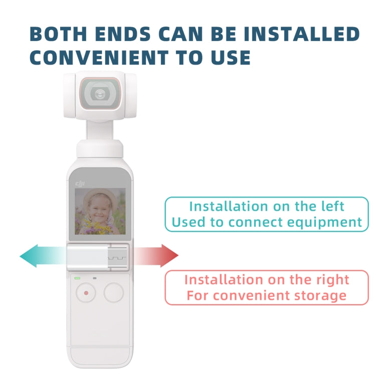 RCSTQ Smartphone Adapter for DJI OSMO Pocket 1/2, Colour: 8 Pin - Cable & Adapters by RCSTQ | Online Shopping South Africa | PMC TechLife