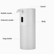 GM-TP-2011-A Automatic Induction Foam Hand Washing Machine Portable Infrared Induction Soap Dispenser(White)