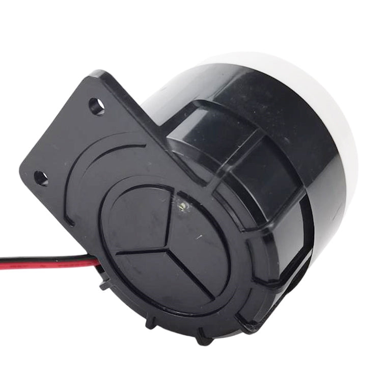 BJ-1K High-Decibel Active Buzzer Dual Audio Electronic Siren Alarm Wall-Mounted Anti-Theft Buzzer, Voltage: 220V(Red White Black) - Others Alarm by PMC TechLife | Online Shopping South Africa | PMC TechLife