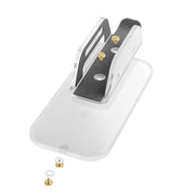 Multi-Function Tablet Bracket Router Desktop Wall Storage Bracket For Mac Mini(Transparent)