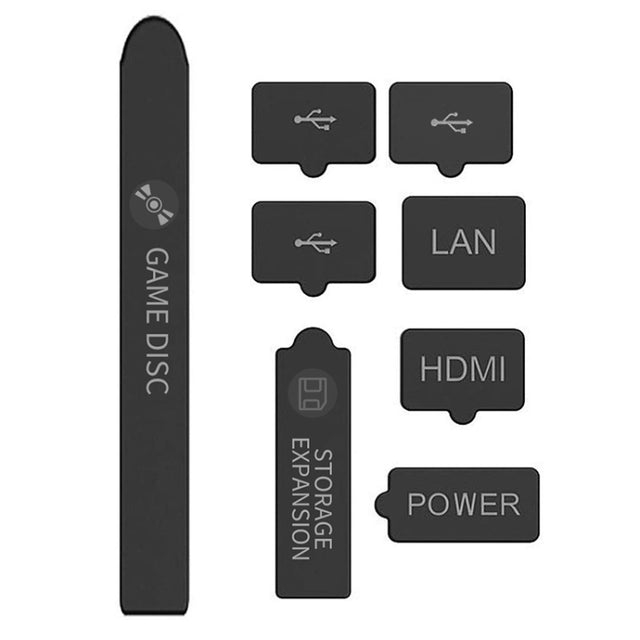 For XBOX Series S/X Host Dustproof Set Dust Plug,Style: Normal Edition - Cases by PMC TechLife | Online Shopping South Africa | PMC TechLife