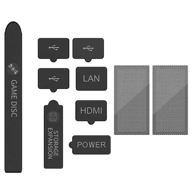 For XBOX Series S/X Host Dustproof Set Dust Plug,Style: Deluxe Edition - Cases by PMC TechLife | Online Shopping South Africa | PMC TechLife