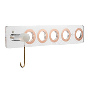 JD01 Punch-Free Hange Acrylic Hair Dryer Storage Bracket For Dyson Hair Dryer(Transparent)