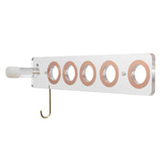 JD01 Punch-Free Hange Acrylic Hair Dryer Storage Bracket For Dyson Hair Dryer(Transparent)