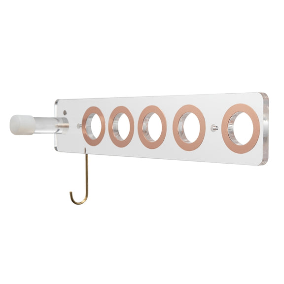 JD01 Punch-Free Hange Acrylic Hair Dryer Storage Bracket For Dyson Hair Dryer(Transparent)