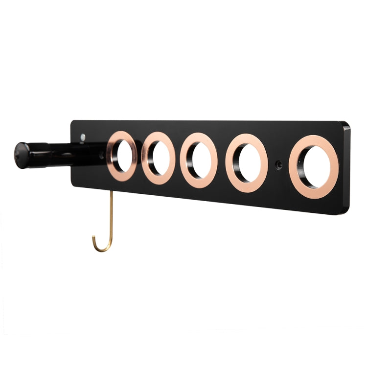 JD01 Punch-Free Hange Acrylic Hair Dryer Storage Bracket For Dyson Hair Dryer(Black) - free shipping - PMC TechLife - Order now!