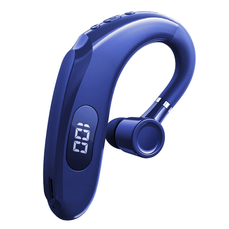 Q20 Bluetooth 5.2 Business Digital Display Sports Earhook Stereo Earphone(Blue) - Bluetooth Earphone by PMC TechLife | Online Shopping South Africa | PMC TechLife