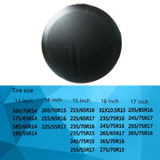 PVC Tire Cover Water-resistant and Dust-proof Car Spare Tire Cover, Size: 13 inch