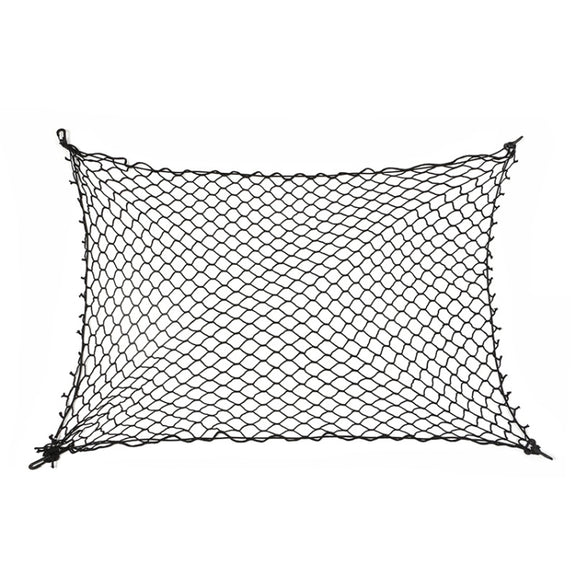 Car Pet Isolation Net Car Back Seat Dog Barrier Safety Net(120x70cm 4 Side Rubber Band)