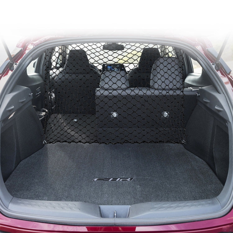Car Pet Isolation Net Car Back Seat Dog Barrier Safety Net(120x70cm 4 Side Rubber Band) - Stowing Tidying by PMC TechLife | Online Shopping South Africa | PMC TechLife