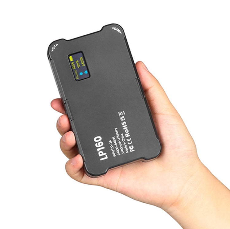 LP160 180 LEDs Square Pocket Fill Light Dual Color Temperature Portable Mobile Phone SLR Computer Photography Fill Light - free shipping - PMC TechLife - Order now!