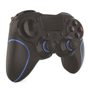 MB-P913 PC Six-Axis Somatosensory Back Key Programming Dual Vibration Bluetooth Gamepad For PS4 Pro(Blue Black)