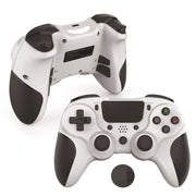 MB-P913 PC Six-Axis Somatosensory Back Key Programming Dual Vibration Bluetooth Gamepad For PS4 Pro(Black White)