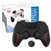 MB-P913 PC Six-Axis Somatosensory Back Key Programming Dual Vibration Bluetooth Gamepad For PS4 Pro(Blue Black)