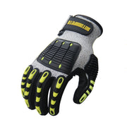 ROTOSAFETY RZT-HFZ20 Shock-Proof Anti-Smashing Anti-Cutting Anti-Collision Gloves TPR Mechanical Maintenance Fire Rescue Miners Mining Anti-Stab Gloves, Size: XL