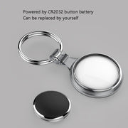 T1 Intelligent Bluetooth 5.0 Locator Bidirectional Alarm Tracker with Keychain(Black)