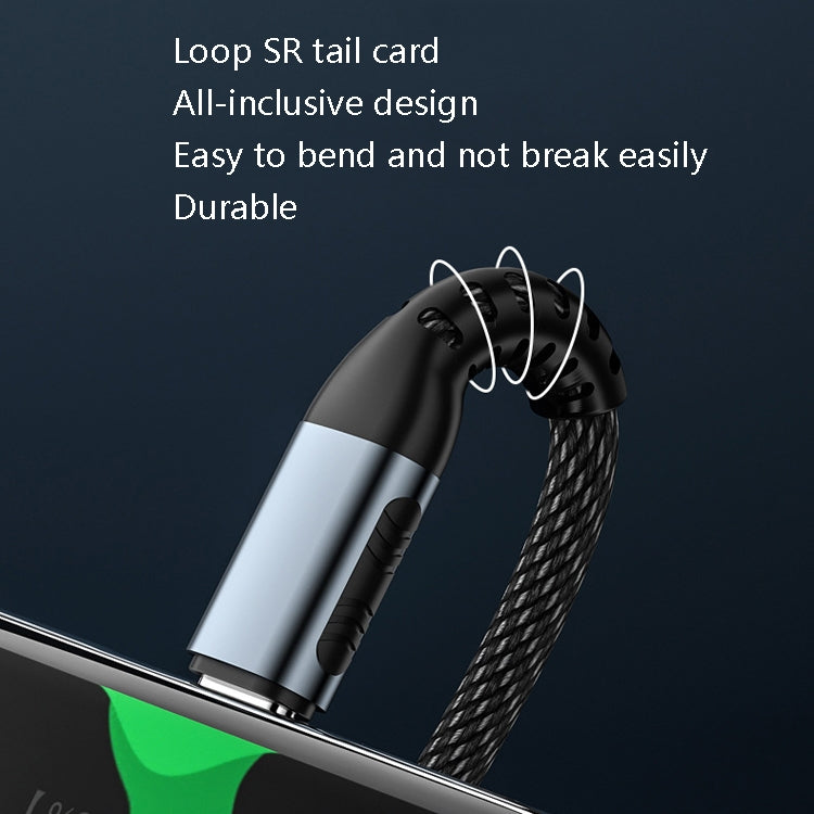 2m 100W PD Fast Charge Type-C Male to Male Data Sync Charging Braided Cable - free shipping - PMC TechLife - Order now!