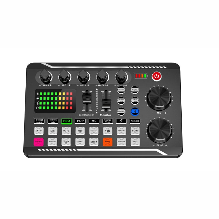 F998 Live Sound Card 16 Sound Effects Noise Reduction Mixers - free shipping - PMC TechLife - Order now!