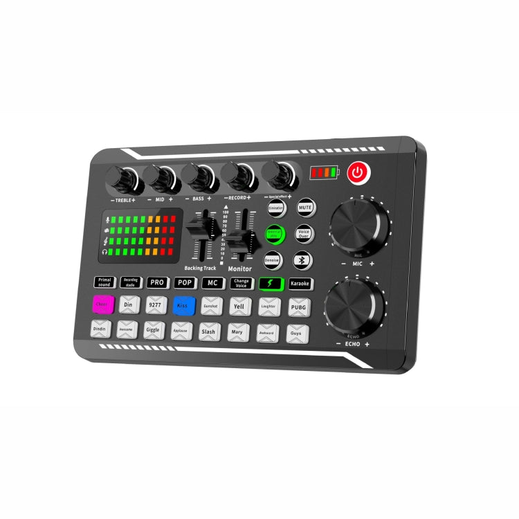 F998 Live Sound Card 16 Sound Effects Noise Reduction Mixers - free shipping - PMC TechLife - Order now!