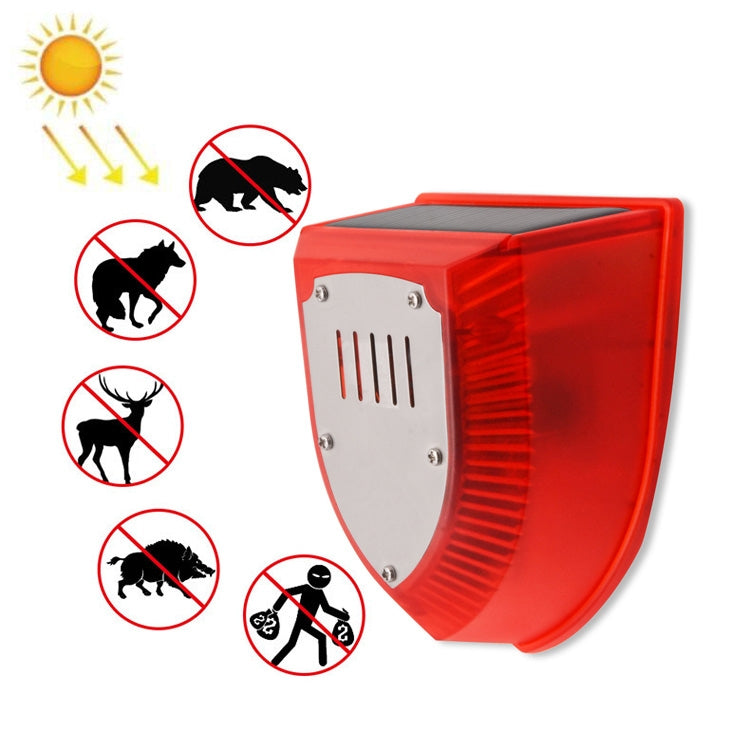 N911M Solar Animal Repeller Outdoor Sound And Light Alarm, Specification: Timing Model - Others Alarm by PMC TechLife | Online Shopping South Africa | PMC TechLife