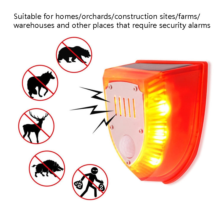 N911M Solar Animal Repeller Outdoor Sound And Light Alarm, Specification: Timing Model - Others Alarm by PMC TechLife | Online Shopping South Africa | PMC TechLife