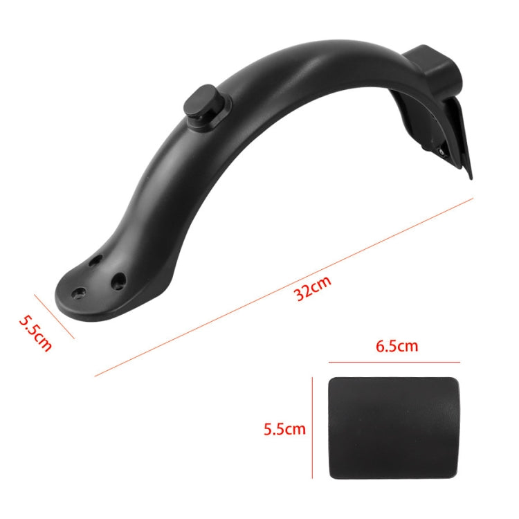 X0130 Electric Scooter Rear Fenders Bracket Tail Light Screw Cap Tool Set For Xiaomi Mijia M365 Pro 2(Black Suit) - Scooter Accessories by PMC TechLife | Online Shopping South Africa | PMC TechLife