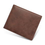 Vintage PU Leather Men Lettering Wallet(02 To Grandson)