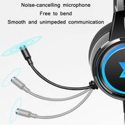 Heir Audio Head-Mounted Gaming Wired Headset With Microphone, Colour: X8 Mobile / Notebook Upgrade (Black)