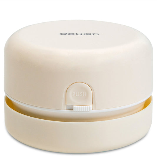 Deli 18880 Desktop Eraser Vacuum Cleaner Small Keyboard Cleaner(White) - Mini Vacuum Cleaner by Deli | Online Shopping South Africa | PMC Jewellery | Buy Now Pay Later Mobicred