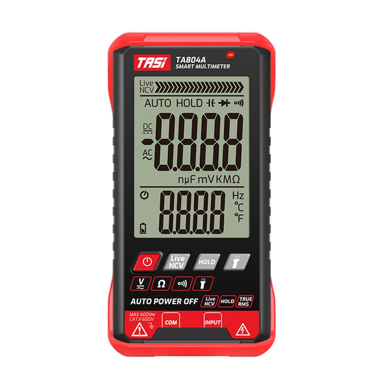 TASI TA804A Auto Digital Intelligent Multimeter OHM NCV Voltage Meter - free shipping - PMC TechLife - Order now!