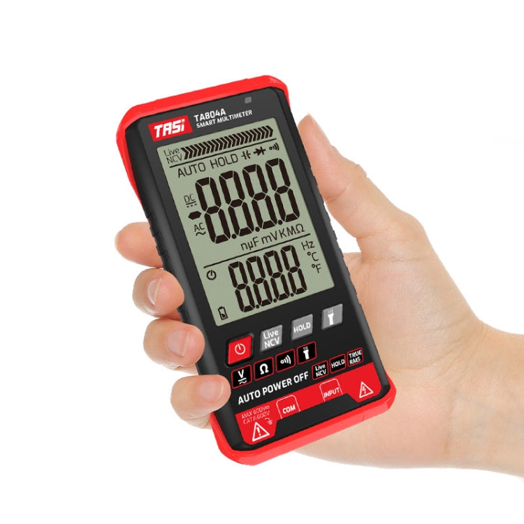 TASI TA804A Auto Digital Intelligent Multimeter OHM NCV Voltage Meter - free shipping - PMC TechLife - Order now!