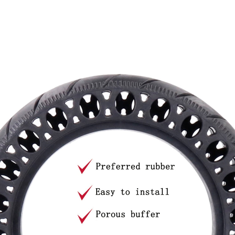 9.5 inch Electric Scooter Shock-Absorbing Honeycomb Solid Tires For Xiaomi Mijia M365(Black) - Accessories & Parts by PMC TechLife | Online Shopping South Africa | PMC TechLife | Buy Now Pay Later Mobicred