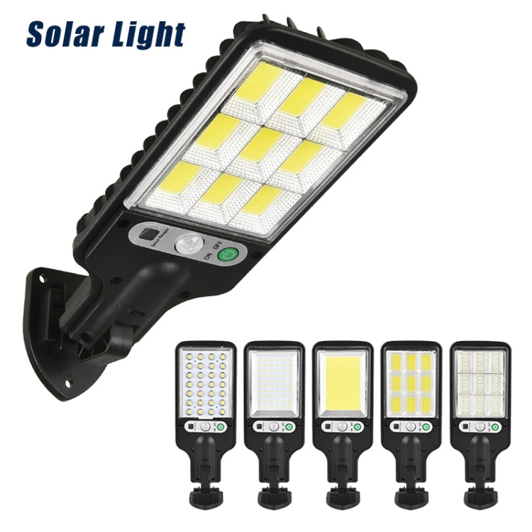 616 Solar Street Light LED Human Body Induction Garden Light, Spec: 117 COB With Remote Control - free shipping - PMC TechLife - Order now!