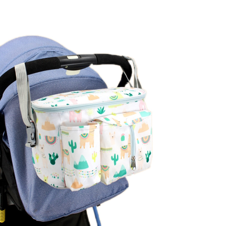 Multifunctional Baby Stroller Storage Bag, Colour: White Alpaca - Strollers Accessories by PMC TechLife | Online Shopping South Africa | PMC TechLife