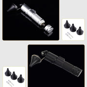 Ear Cleaning Hand Lamp USB Charging Otoscope(Black)