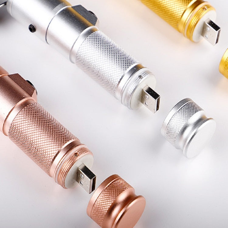 Ear Cleaning Hand Lamp USB Charging Otoscope(Silver) - Ear Care Tools by PMC TechLife | Online Shopping South Africa | PMC TechLife