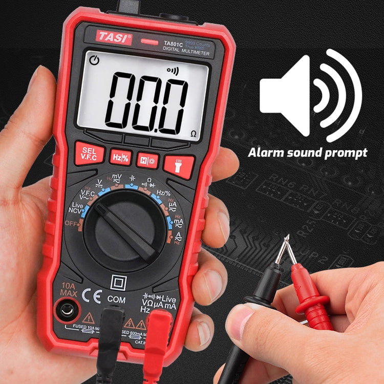 TASI Automatic Digital Multimeter(TA801C) - Digital Multimeter by TASI | Online Shopping South Africa | PMC Jewellery | Buy Now Pay Later Mobicred