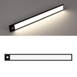 Intelligent Automatic Human Body Induction Wireless LED Lamp 20cm(Black + Neutral Light) - Sensor LED Lights by PMC TechLife | Online Shopping South Africa | PMC TechLife