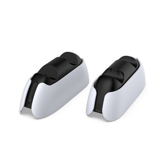 DOBE TP5-05103 Contact-Type Gamepad Charging Base With Indicator Light For PS5(White) - free shipping - PMC Jewellery - Order now!