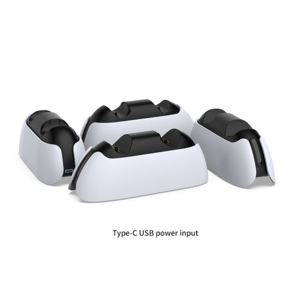 DOBE TP5-05103 Contact-Type Gamepad Charging Base With Indicator Light For PS5(White)